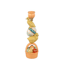 Afbeelding in Gallery-weergave laden, PTMD - Serria Multicolor poly candleholder chicken duck
