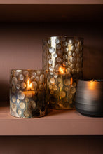 Afbeelding in Gallery-weergave laden, PTMD - Bridgid ombre round glass stormlight dottedS