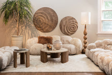 Afbeelding in Gallery-weergave laden, PTMD - Bridgid ombre round glass stormlight dottedM