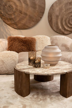 Afbeelding in Gallery-weergave laden, PTMD - Bridgid ombre round glass stormlight dottedS