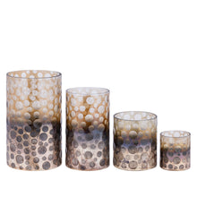 Afbeelding in Gallery-weergave laden, PTMD - Bridgid ombre round glass stormlight dottedS