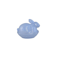 Afbeelding in Gallery-weergave laden, PTMD - Yiana Lilac glass egg rabbit shaped storage box