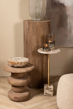 Afbeelding in Gallery-weergave laden, PTMD - Bridgid ombre round glass tealight dotted