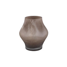 Afbeelding in Gallery-weergave laden, PTMD - Caruso Cream solid glass vase wavy swirl center M