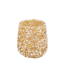 Afbeelding in Gallery-weergave laden, PTMD - Ingra Gold glass round stormlight with beads S