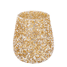 Afbeelding in Gallery-weergave laden, PTMD - Ingra Gold glass round stormlight with beads L