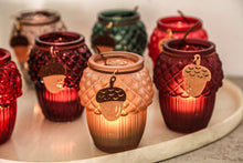 Afbeelding in Gallery-weergave laden, PTMD - Amith Beige Matte glass acorn tealight with felt