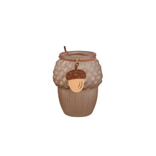 Afbeelding in Gallery-weergave laden, PTMD - Amith Beige Matte glass acorn tealight with felt