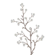 Afbeelding in Gallery-weergave laden, PTMD - Twig Plant Silver beaded spray