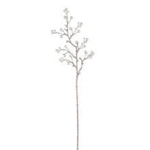 Afbeelding in Gallery-weergave laden, PTMD - Twig Plant Silver beaded spray