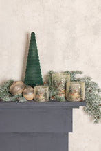 Afbeelding in Gallery-weergave laden, PTMD - Renn Clear glass mosaic xmas cilinder stormlight S
