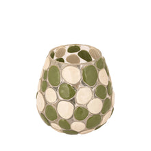 Afbeelding in Gallery-weergave laden, PTMD - Stell Olive Mix glass dotted stone stormlight M