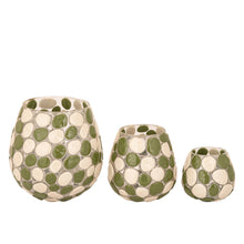 Afbeelding in Gallery-weergave laden, PTMD - Stell Olive Mix glass dotted stone stormlight M