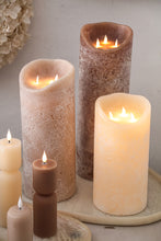 Afbeelding in Gallery-weergave laden, PTMD - Led Light candle New Rustic beige movable flame S