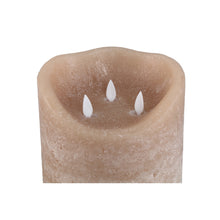 Afbeelding in Gallery-weergave laden, PTMD - Led Light candle New Rustic beige movable flame M