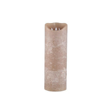 Afbeelding in Gallery-weergave laden, PTMD - Led Light candle New Rustic beige movable flame L