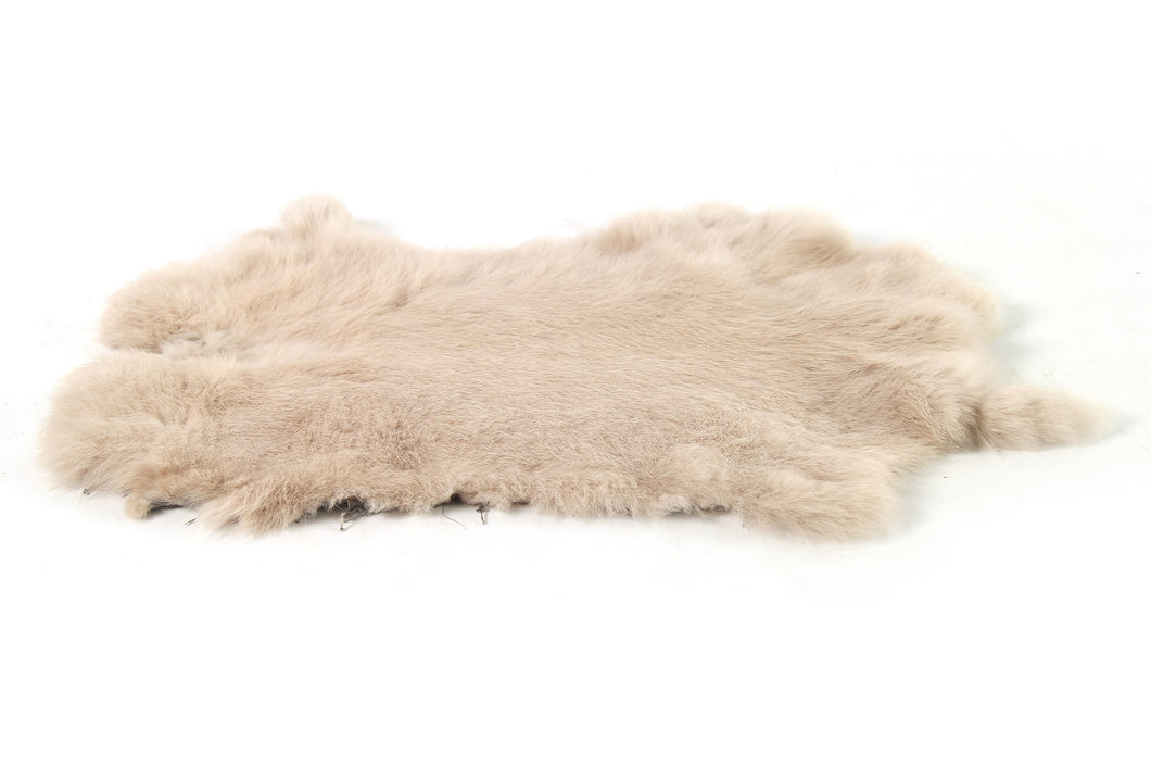 Konijnenvacht beige
