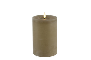 Stompkaars rustiek Ø10CM LED ro Lyon M beige