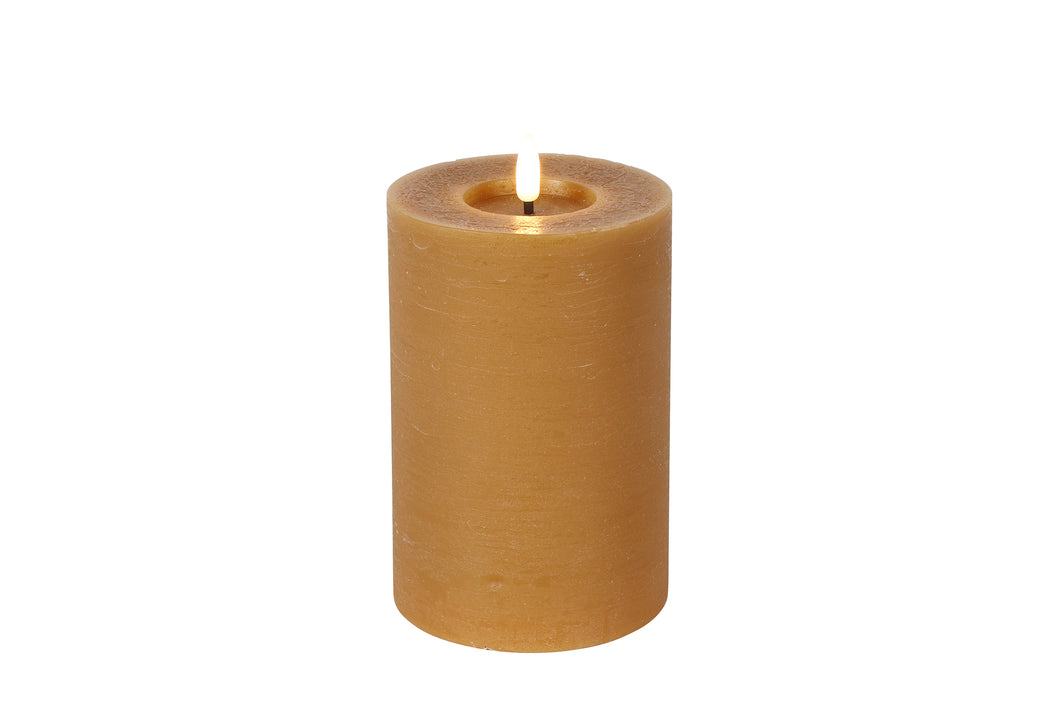 Stompkaars rustiek Ø10CM LED ro Lyon M amber
