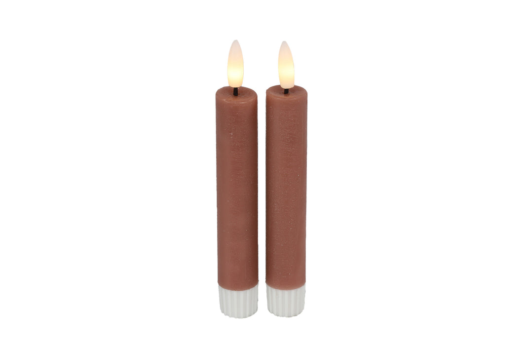Dinerkaars rustiek Ø2,2CM LED ro Lyon S s2 roze