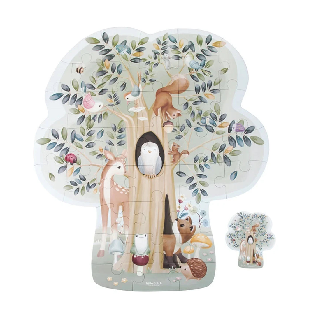 Little Dutch Vloerpuzzel - Forest Friends FSC