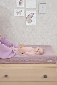 Meyco Aankleedkussenhoes Romantic flower Lilac 50x70cm