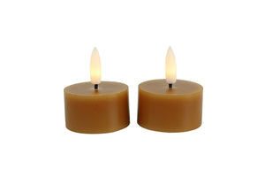 Theelicht rustiek Ø4CM LED ro Lyon s2 amber
