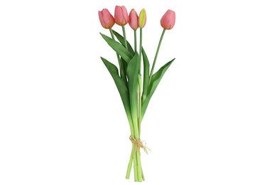 Tulipa boeket roze-L10B10H41CM