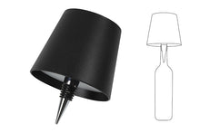 Afbeelding in Gallery-weergave laden, Lamp touch m/flessenkork LED Lux zwart-L10,5B10,5H13CM