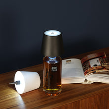 Afbeelding in Gallery-weergave laden, Lamp touch m/flessenkork LED Lux zwart-L10,5B10,5H13CM