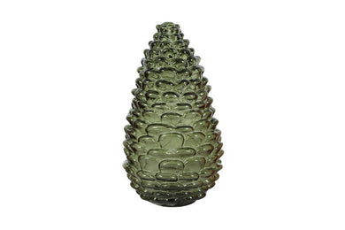Dennenappel LED Seda L groen-L15B15H25CM