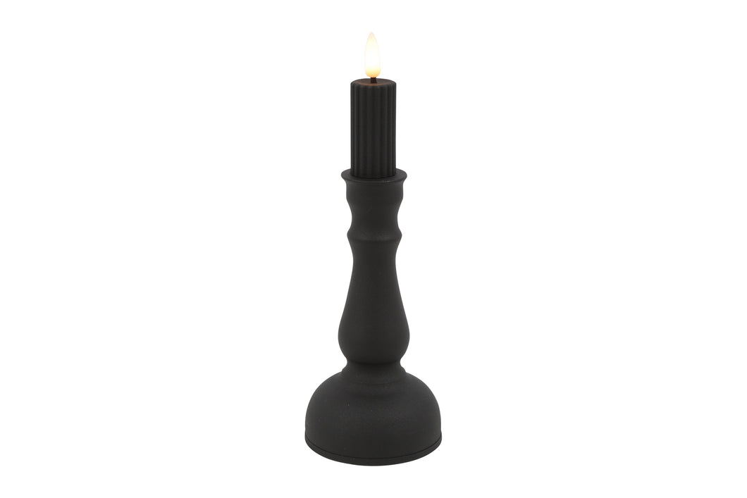 Kaars LED ro Tabe S zwart