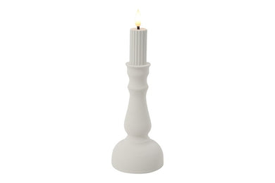 Kaars LED ro Tabe S wit-L8B8H23CM