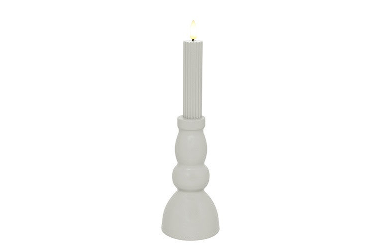 Kaars LED ro Tabe L wit-L8B8H28CM