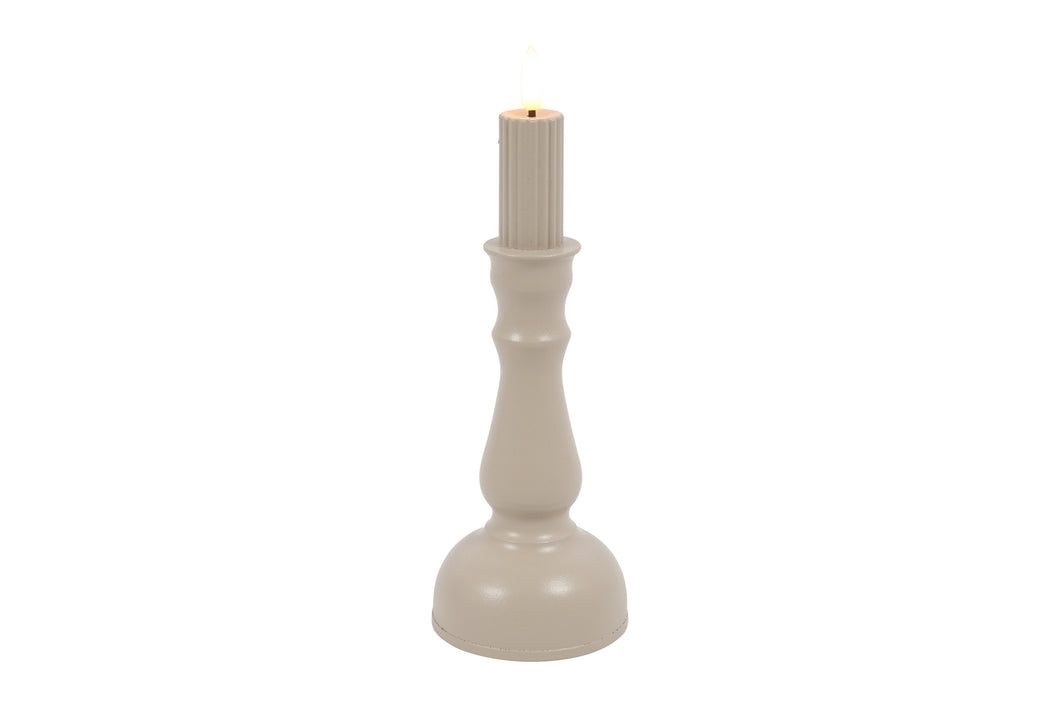 Kaars LED ro Tabe S crème