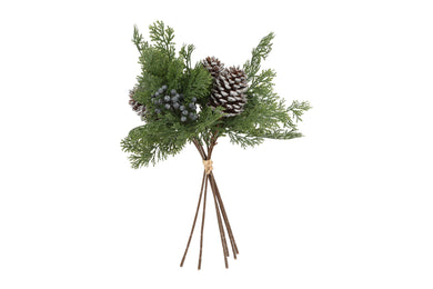 Kunstbundel Hedera bes blauw groen