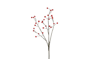 Kunstbes Ilex open S rood