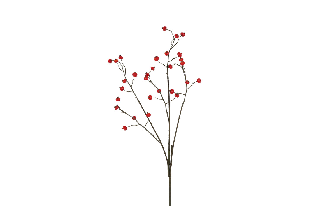 Kunstbes Ilex open S rood