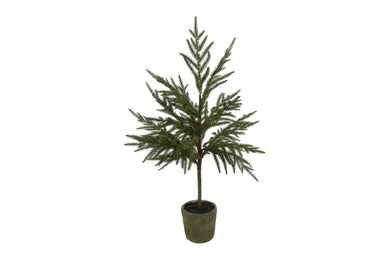 Kunstkerstboom Alocasia Brancifolia S groen