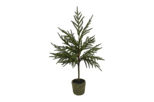 Kunstkerstboom Alocasia Brancifolia S groen