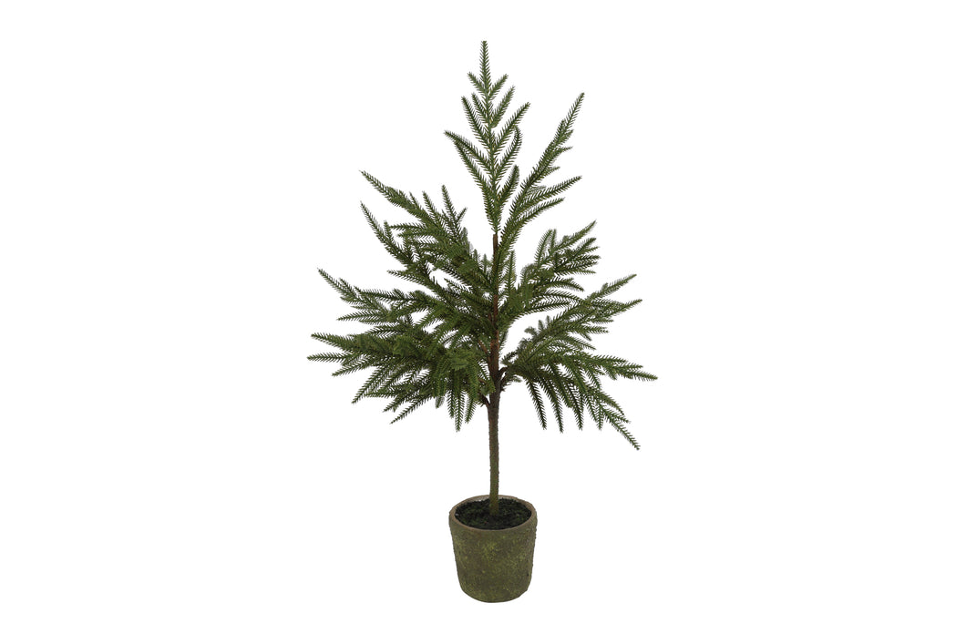 Kunstkerstboom Alocasia Brancifolia S groen