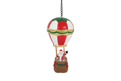 Heteluchtballon m/kerstman Bob veelkleurig-L9,5B9,5H16,5CM