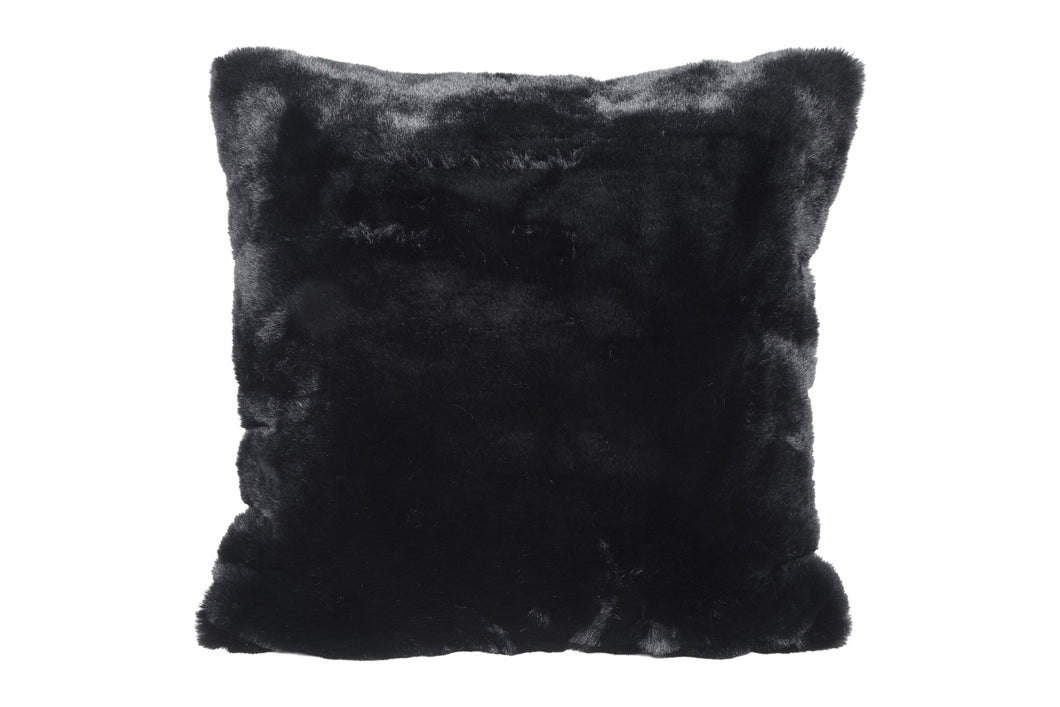 Kussen Imitatiebont Cosy Blanca zwart