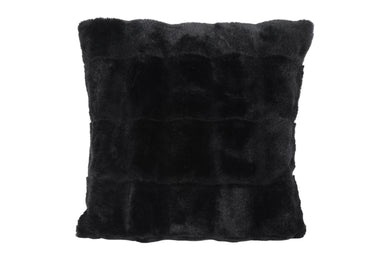 Kussen Imitatiebont Cosy Eloise zwart