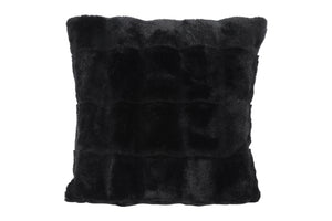 Kussen Imitatiebont Cosy Eloise zwart