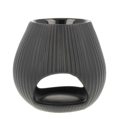 Scentchips Scentburner Oval Low Black 10x10x11cm