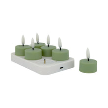 Afbeelding in Gallery-weergave laden, LED Kaars Tealight Set 6 LED