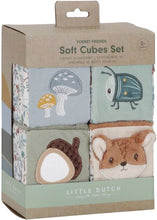 Afbeelding in Gallery-weergave laden, Little Dutch Zachte blokkenset - Forest Friends