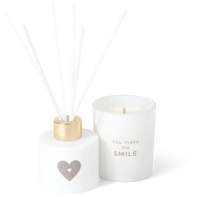 Afbeelding in Gallery-weergave laden, Candle &amp; diffuser giftset - Smile