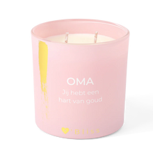 Afbeelding in Gallery-weergave laden, Candle XL - Oma hart van goud